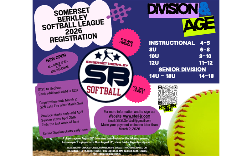 2026 Spring Registration is now open!